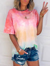 Ombre Round-Neck Tee