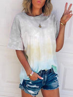 Ombre Round-Neck Tee