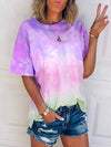 Ombre Round-Neck Tee