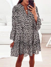 Leopard Ruffle Dress