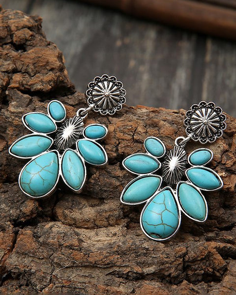 Boho Turquoise Earrings