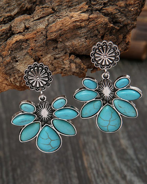 Boho Turquoise Earrings