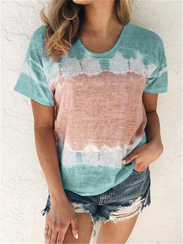 Printed Round-Neck Tee