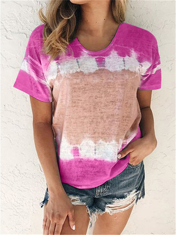 Printed Round-Neck Tee