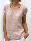 Solid Round-Neck Tee