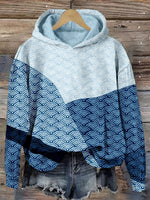 Printed Hoodie Sweatshirt