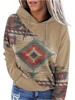 Printed Hoodie Sweatshirt