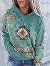 Printed Hoodie Sweatshirt