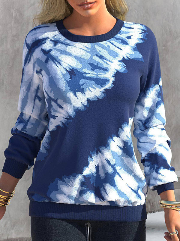 Printed Pullover Sweatshirt