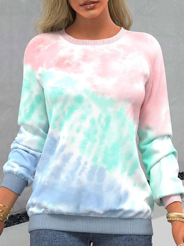 Printed Pullover Sweatshirt