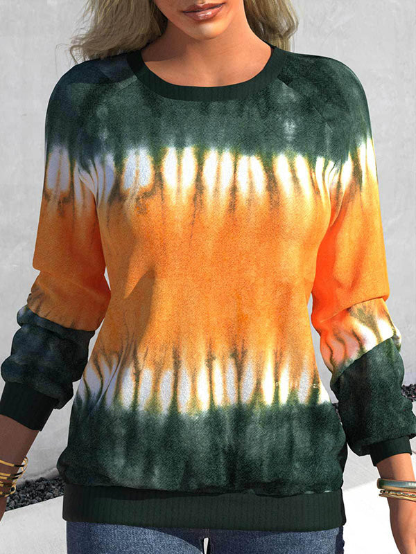 Printed Pullover Sweatshirt