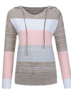 Colorblock Hoodie Sweater