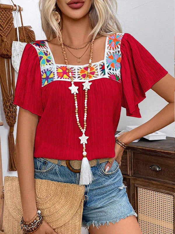 Crochet Combo Tee