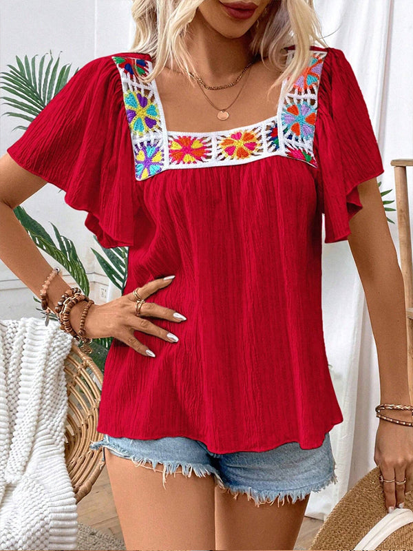 Crochet Combo Tee