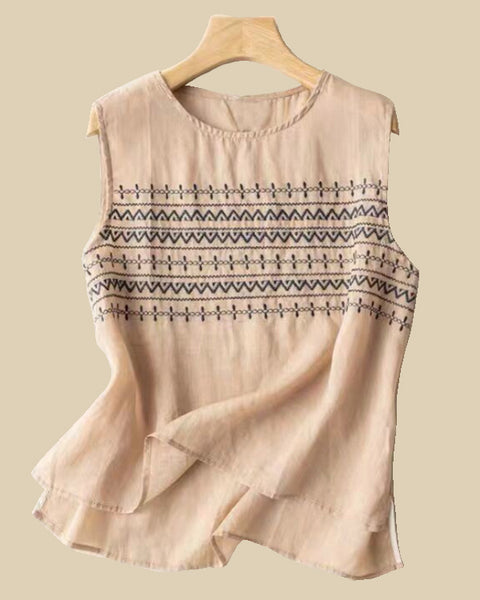 Embroidery Tank Top