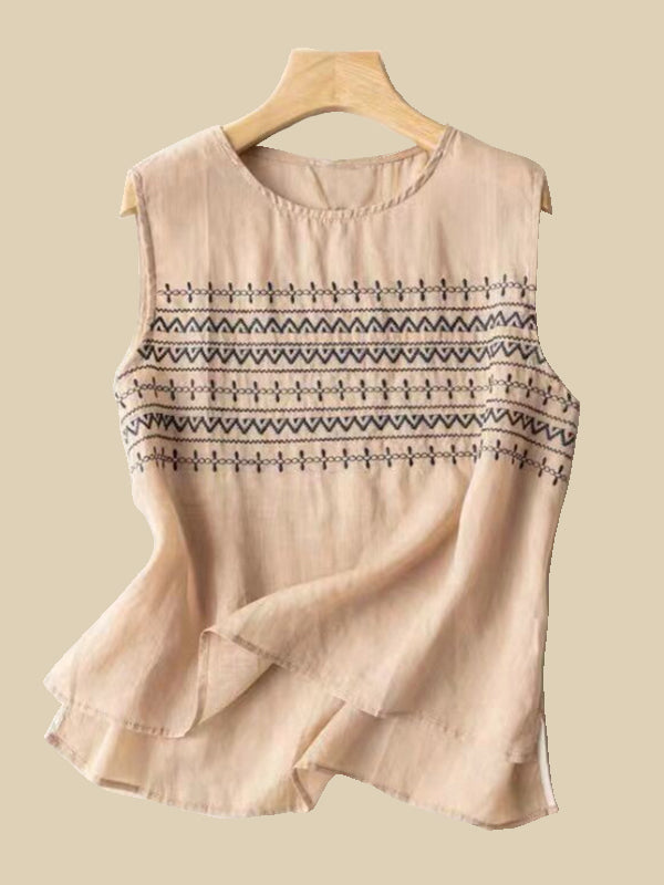 Embroidery Tank Top