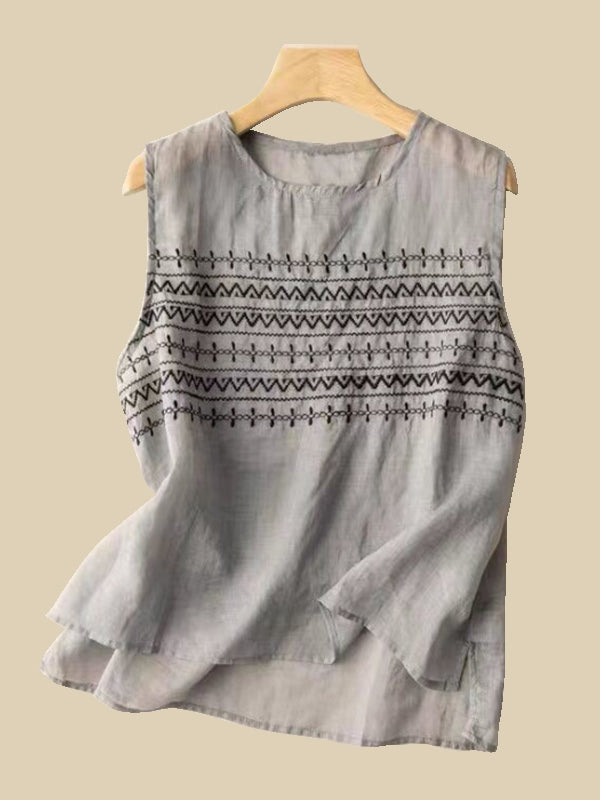 Embroidery Tank Top