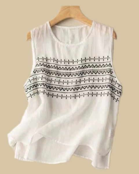 Embroidery Tank Top