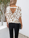 Leopard V-Neck Tee