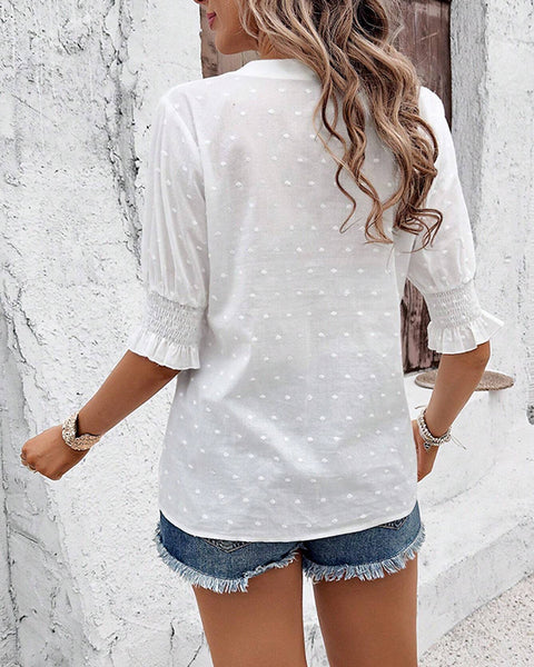 Solid Lace Shirt