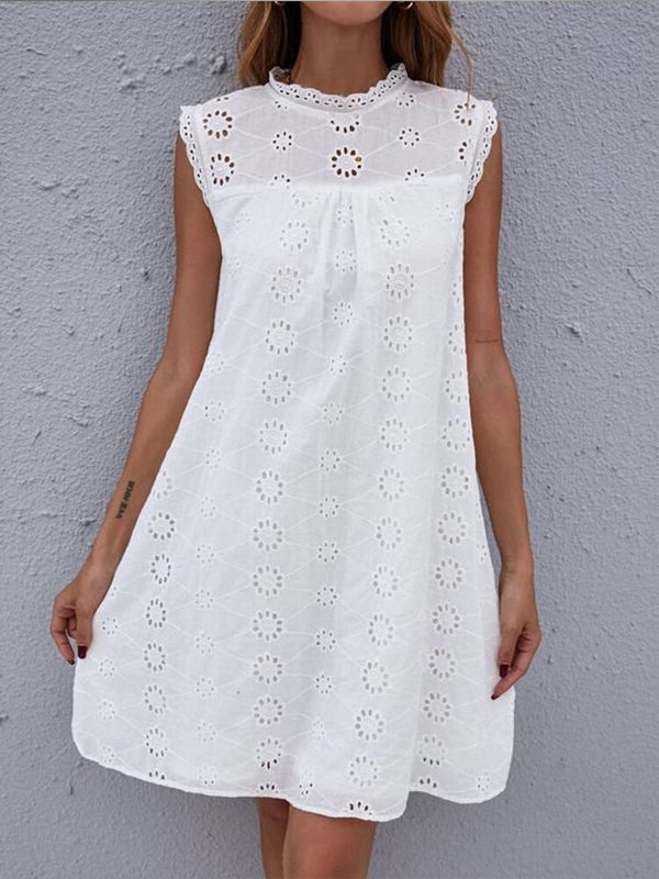Lace Sleeveless Dress