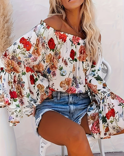 Floral Off-Shoulder Top