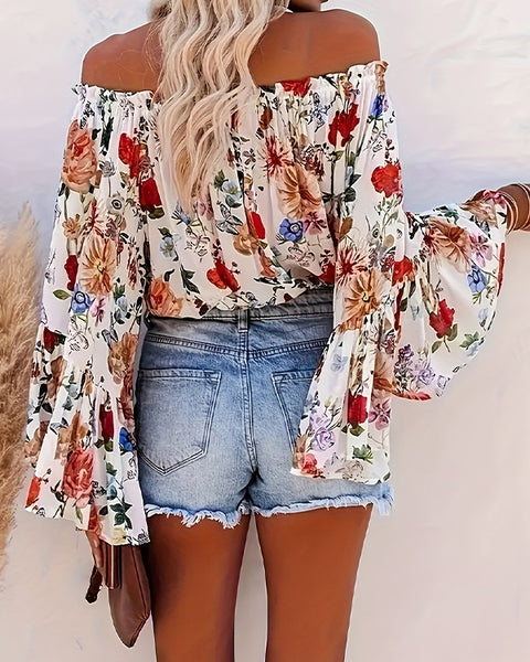 Floral Off-Shoulder Top