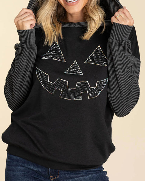 Studded Combo Hoodie