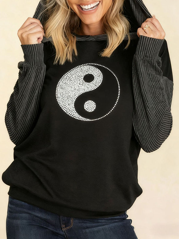 Studded Combo Hoodie
