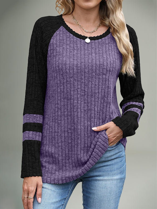 Two-Tone Combo Sweater