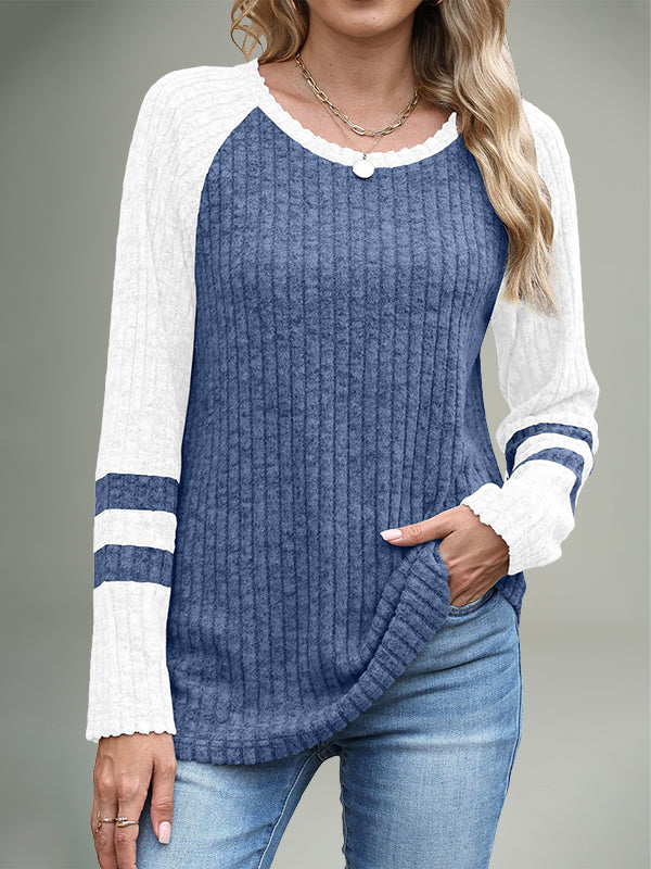 Two-Tone Combo Sweater