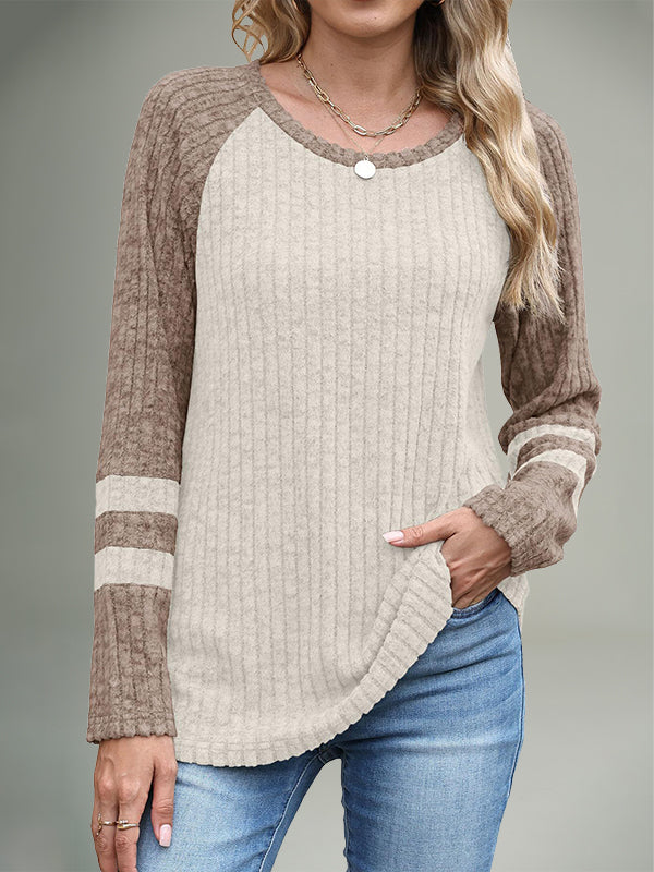 Two-Tone Combo Sweater